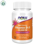 NOW Foods Vitamin D-3 10000 IU Softgels