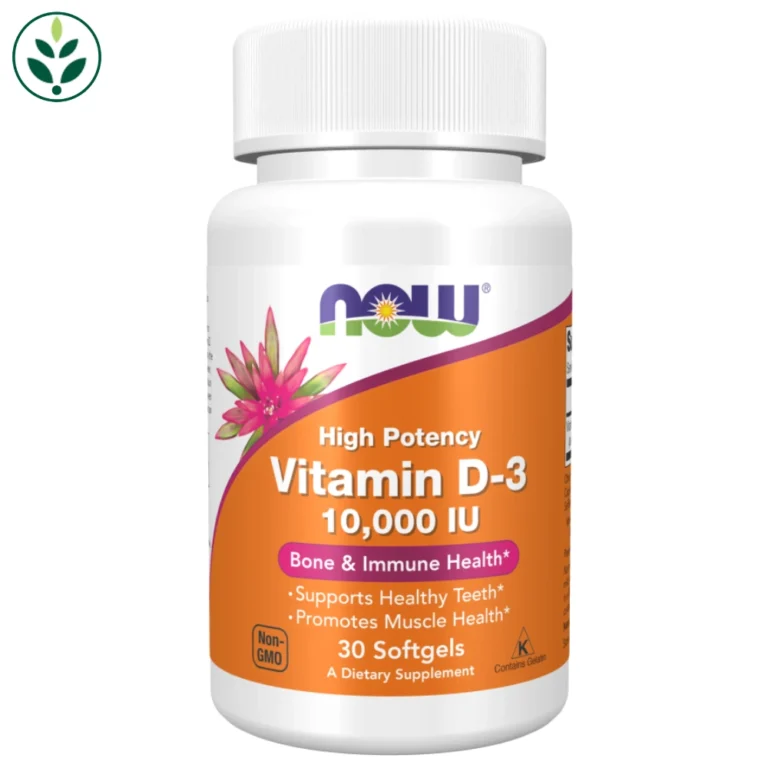 NOW Foods Vitamin D-3 10000 IU Softgels