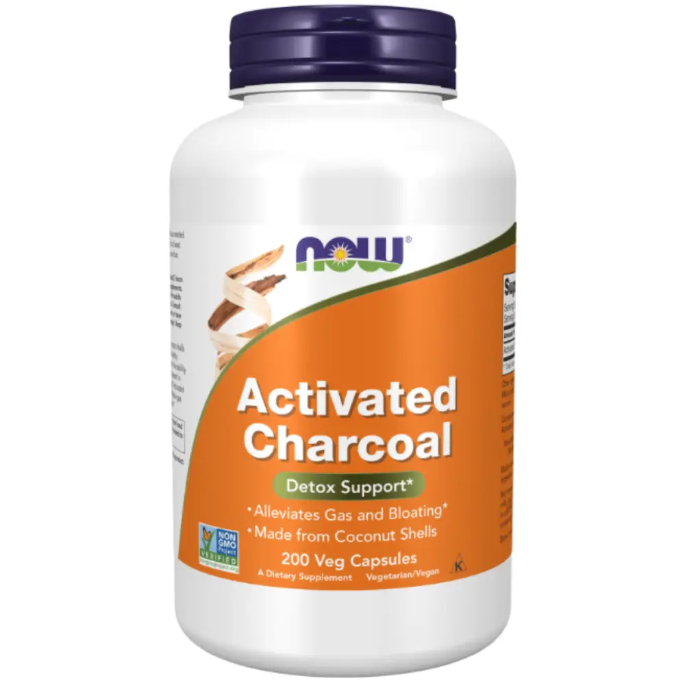 Activated Charcoal Veg Capsules