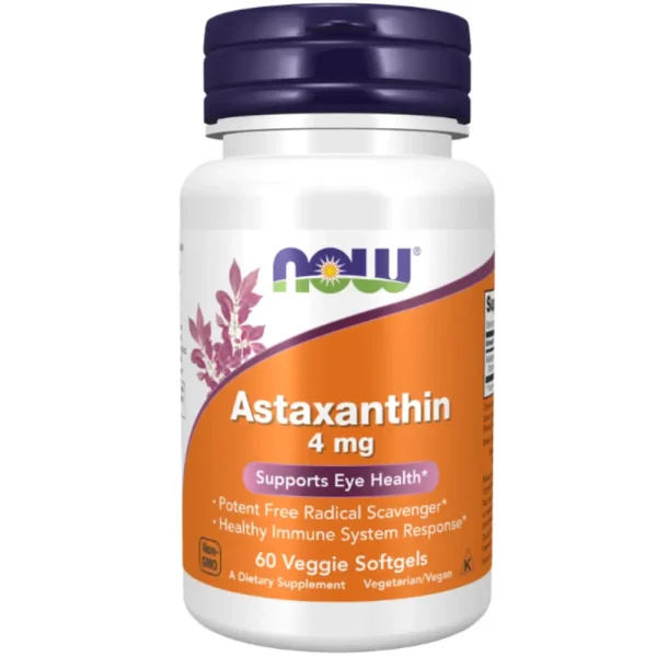 Astaxanthin 4 mg Veggie Softgels