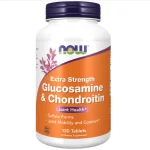 NOW Foods Glucosamine & Chondroitin Extra Strength Tablets - Image 5