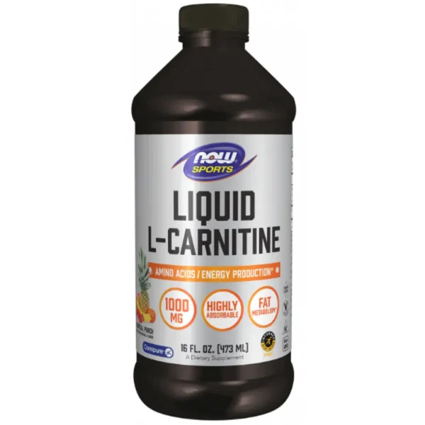 L-Carnitine Liquid 1000 mg, Tropical Punch