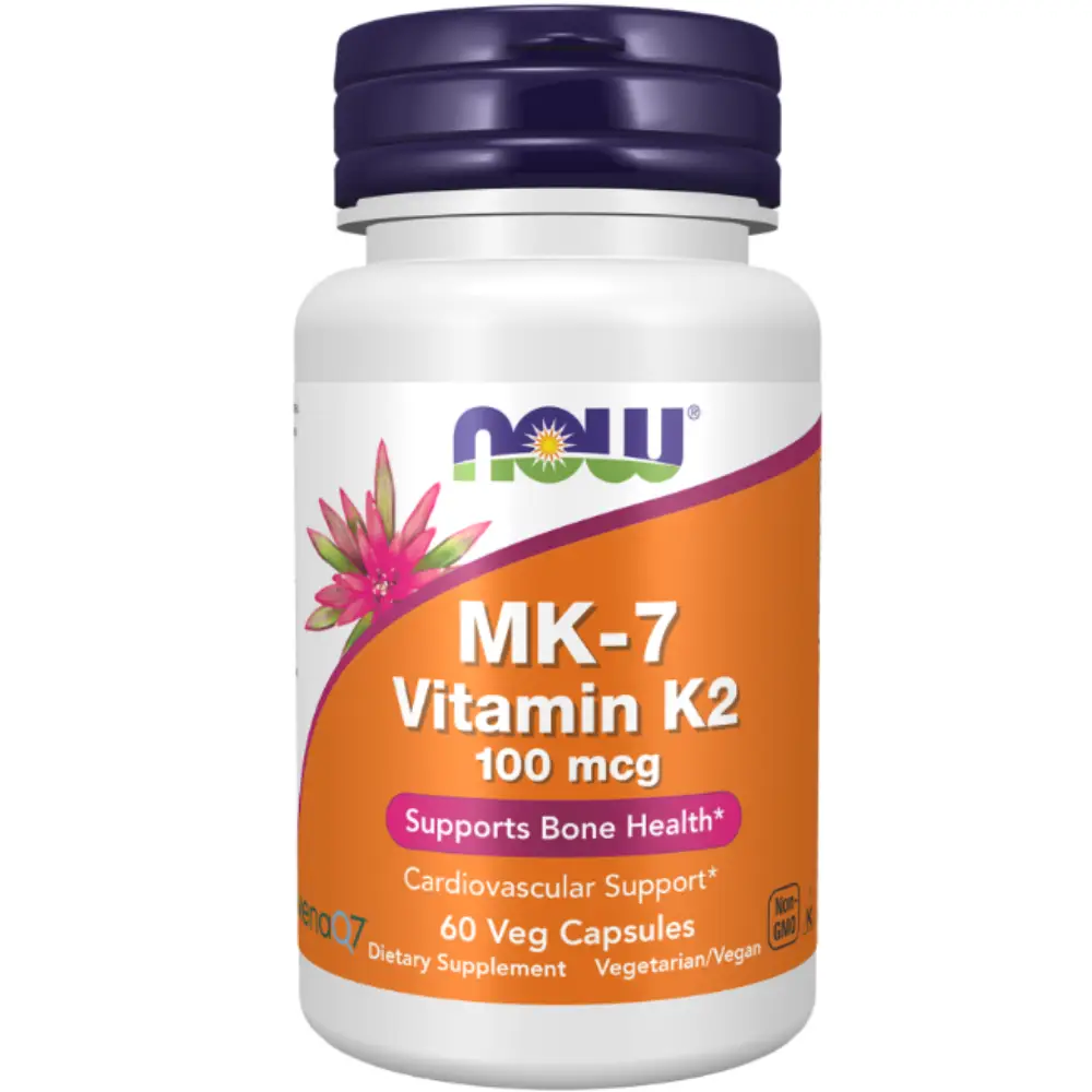 MK-7 Vitamin K2 100 mcg Veg Capsules (2) MK-7 Vitamin K2 100 mcg Veg Capsules