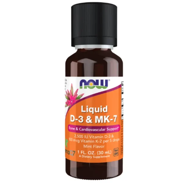 NOW Foods Liquid D3 And MK-7