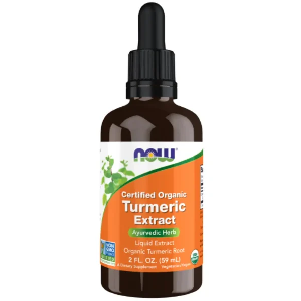 NOW Foods Turmeric Extract Liquid, Organic