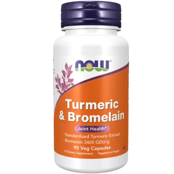 Turmeric & Bromelain Veg Capsules