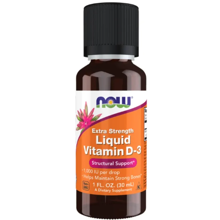 Vitamin D-3 Liquid, Extra Strength